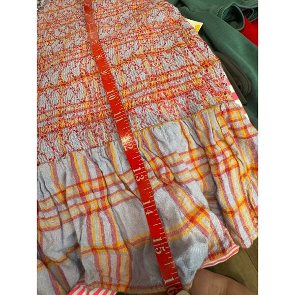 Urban Outfitters Embroidered Rosemary Smocked Mini Skirt Size‎ Small - Picture 6 of 10